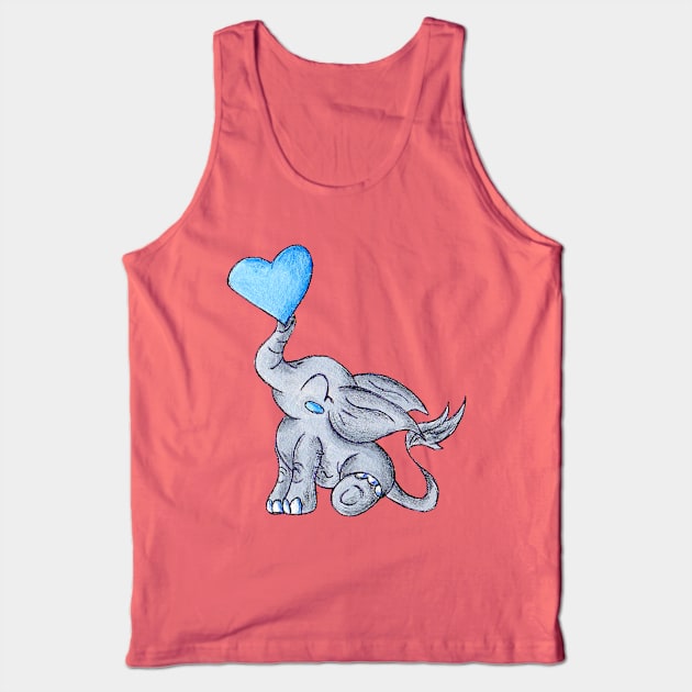 Heart for Baby (Boy) Tank Top by KristenOKeefeArt